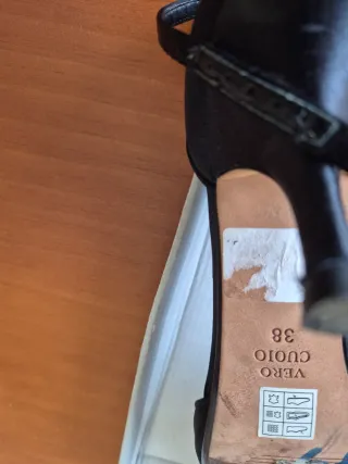 Zapatos tacón Gloria Ortiz piel y raso