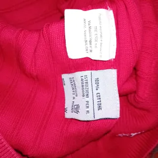 Maglioncino uomo righe rosse