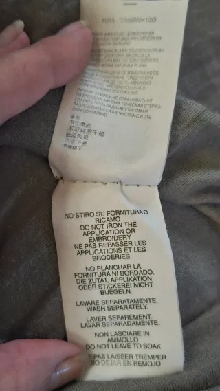 Abito Motivi viscosa manica lunga tg. S