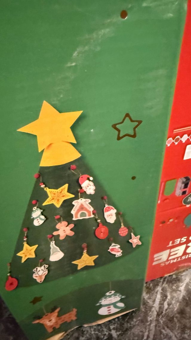 6 Árboles de Navidad Decorado Manualidad