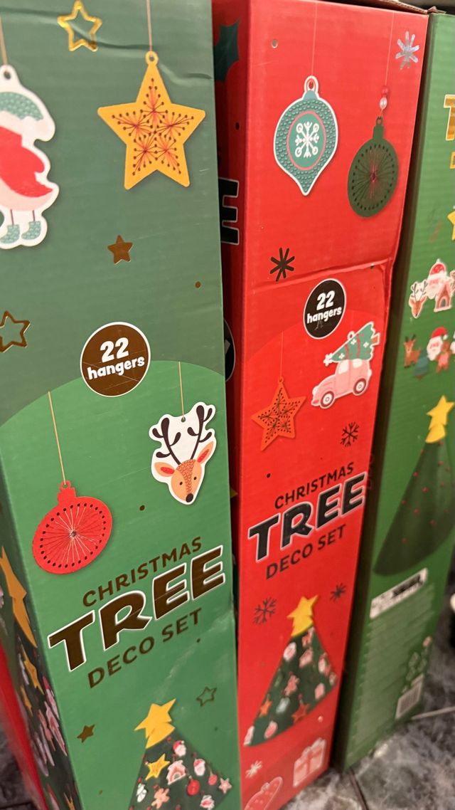 6 Árboles de Navidad Decorado Manualidad