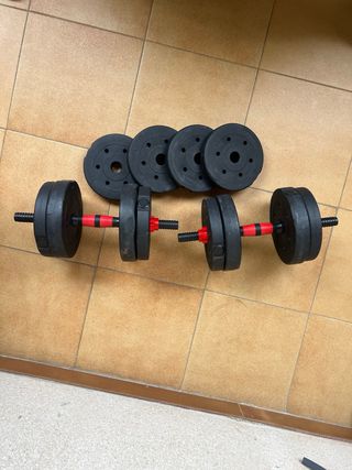 Manubri Aggiustabili 19kg - Set Completo (1.25kg)