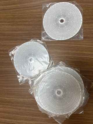 Recambios termógrafo TR/TM caja diagramas