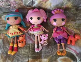 Lote 3 Muñecas Lalaloopsy