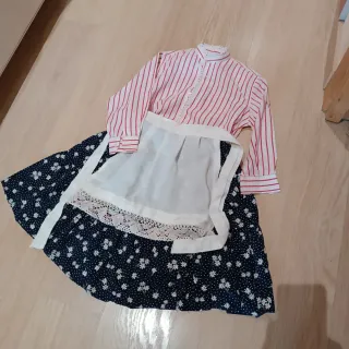 Baserritar jantzia 4urte traje casera 4años