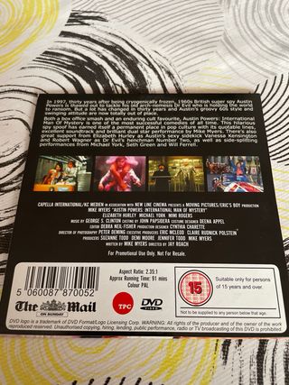 DVD Austin Powers: International Man of Mystery