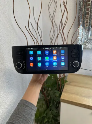 Pantalla radio para coche Fiat