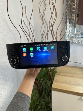Pantalla radio para coche Fiat