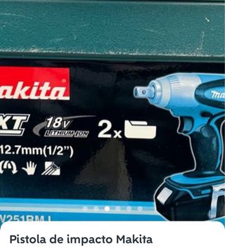 Pistola de impacto Makita 18V