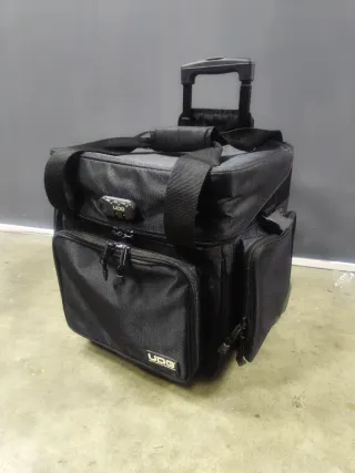 Maleta UDG con carro para vinilos
