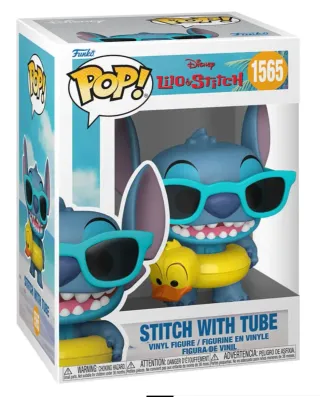 Funko Pop Stitch con Flotador de Pato 1565
