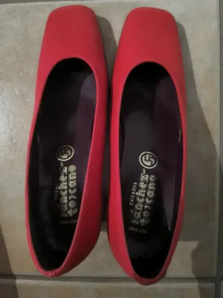 Zapatos Flamenca Sanchez Toscano Talla 39