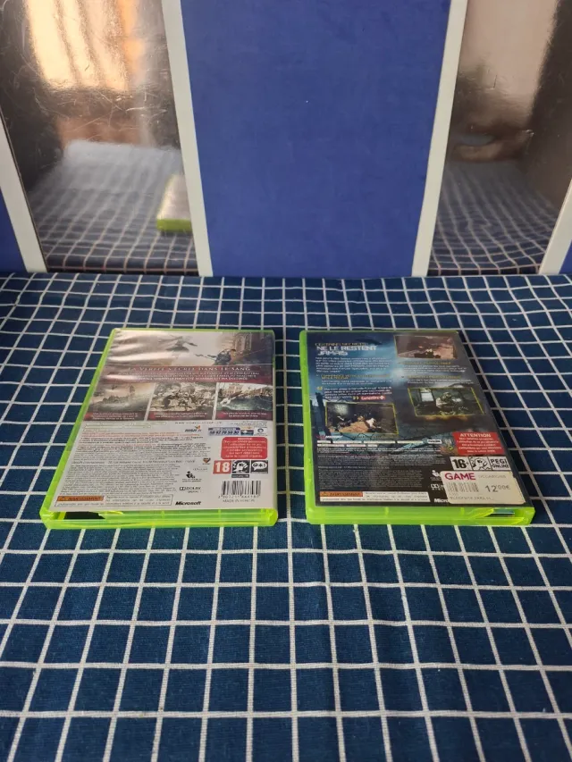 XBOX360 ASSASSINS + BLACK SITE ORIGINAL COMPLETO