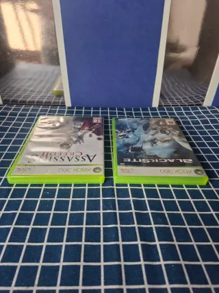 XBOX360 ASSASSINS + BLACK SITE ORIGINAL COMPLETO