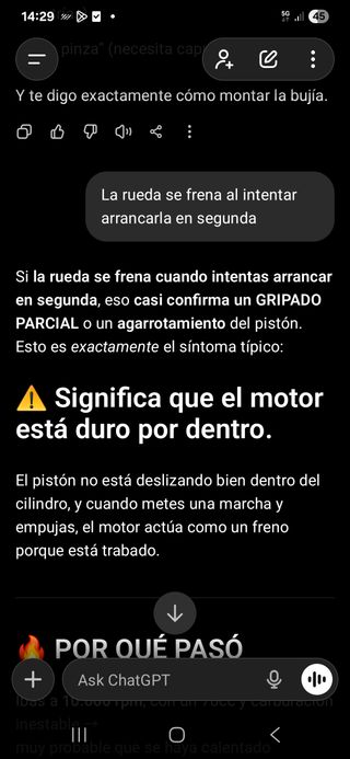 Yamaha TZR moto 49cc