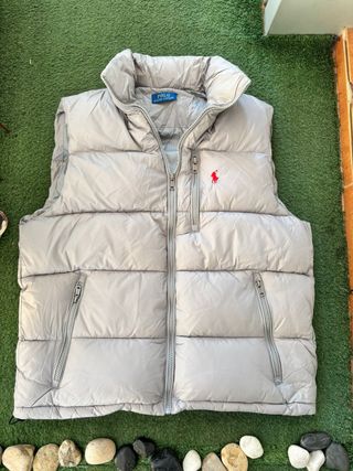 Chaleco Polo Ralph Lauren Gris talla S