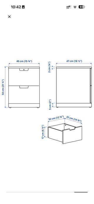 Cama IKEA MALM 140x200 con canapé abatible