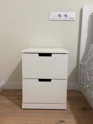 Cama IKEA MALM 140x200 con canapé abatible
