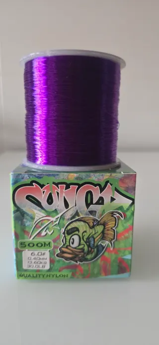 Sedal de pesca de alta calidad 500M 6.0# 0.40mm 30