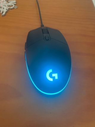 Ratón Gaming Logitech G203 LIGHTSYNC Negro
