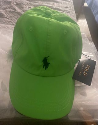 Gorra Polo Ralph Lauren Fucsia Y Verde