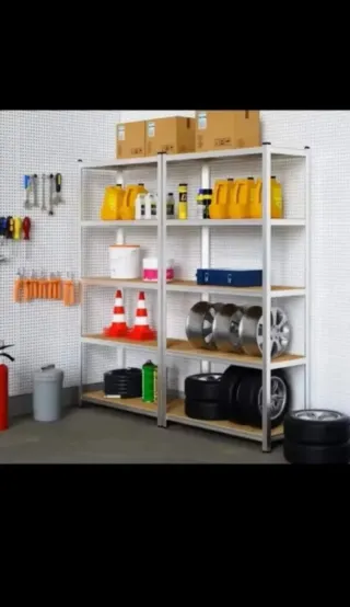 Pack 2 Estanterías Metálicas