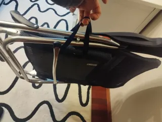 Sedia da spiaggia Crespo in alluminio blu