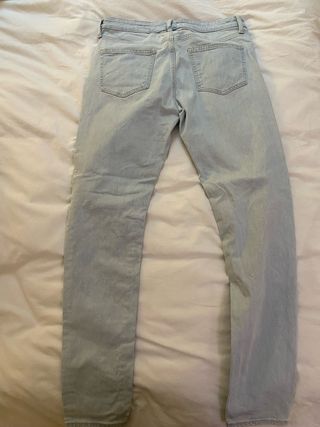 Pantalón Vaquero Claro Uniqlo Skinny Talla 33x32