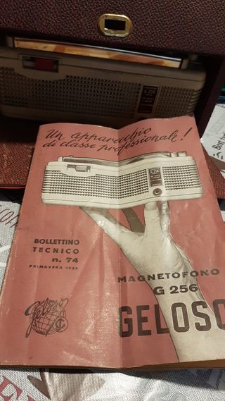 Registratore Geloso G.256