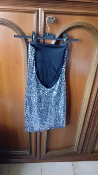 Mini abito donna elegante paillettes