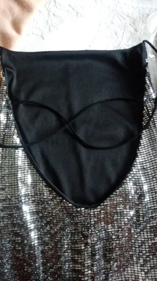 Mini abito donna elegante paillettes