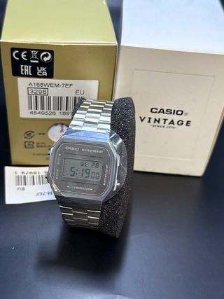 Reloj Casio Plateado
