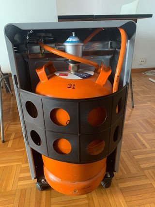 Estufa de gas Orbegozo LLAMA AZUL