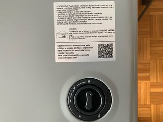 Estufa de gas Orbegozo LLAMA AZUL