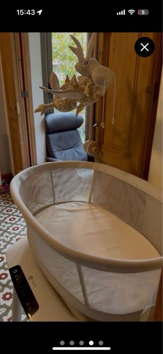 Carro y cuna de niño