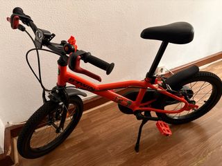 Bicicleta infantil B'TWIN naranja