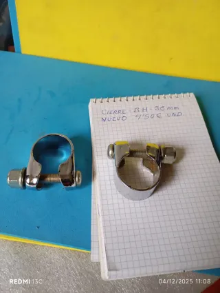 Abrazadera BH para tija del sillin