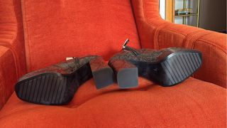 Botines Zara Piel Serpiente Talla 40 Nuevos