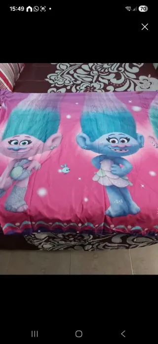 Funda nórdica infantil Trolls