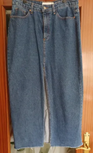 Falda vaquera Stradivarius