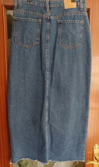 Falda vaquera Stradivarius