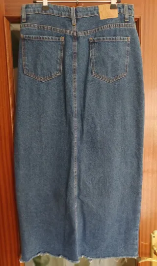 Falda vaquera Stradivarius