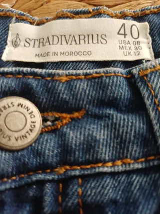 Falda vaquera Stradivarius