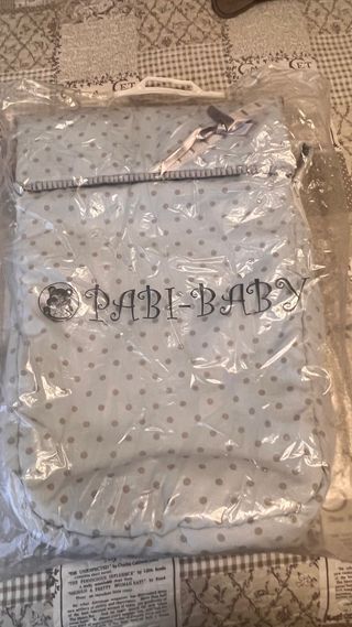 Saco silla azul y gris