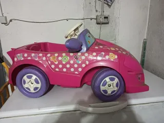 Coche infantil rosa Minnie Mouse