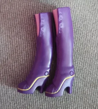 Stivali Barbie Viola con Tacco