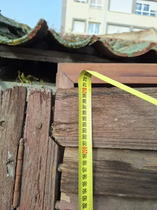 Persianas venecianas de madera para restaurar