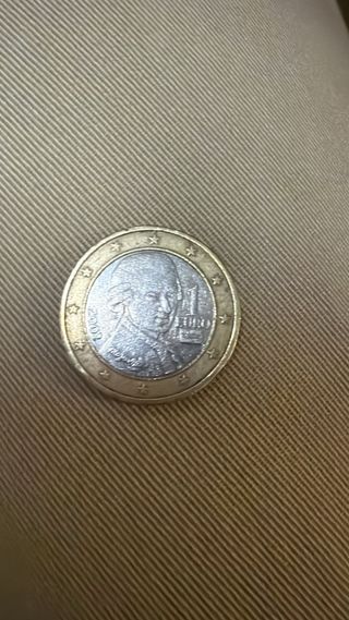 Moneda 1 Euro 2002 mozart