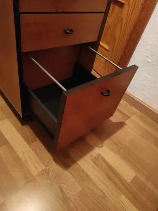 Cajonera ruedas de madera