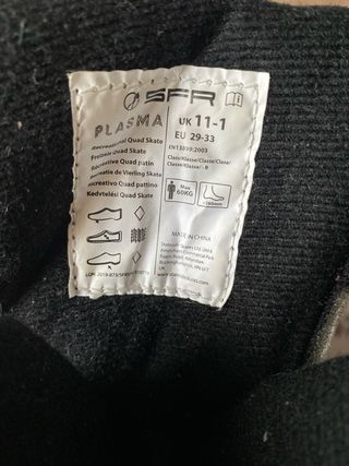 Patines línea 4 ruedas rosas